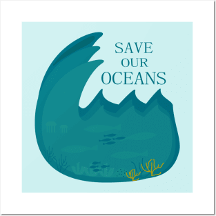 Save Our Oceans Posters and Art